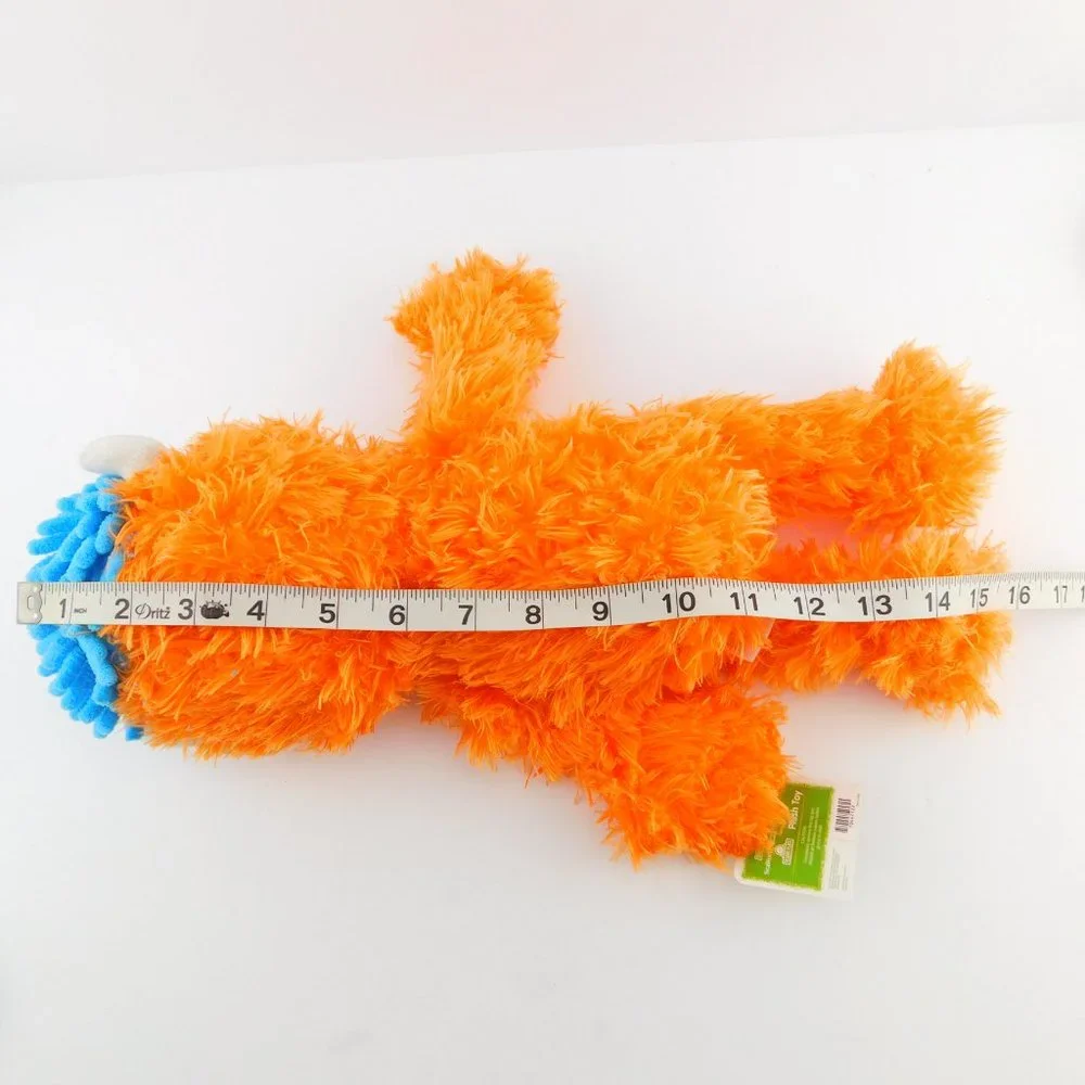 New Large RUDY Orange Plush Exclusive Sesame Street Place 16